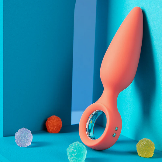 Emojibator Cheeky Vibrating Butt Plug 
