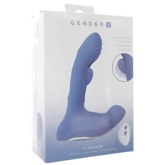 Gender-X Flapjack Remote-Control Vibrator
