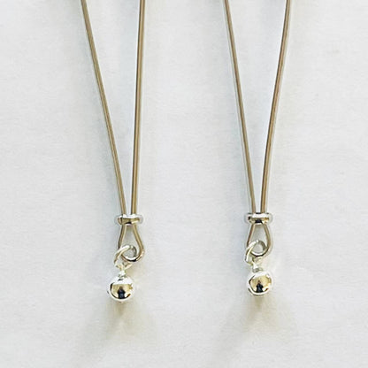 Silver Wire-Style Adjustable Nipple Clamps – Minimalist BDSM Tweezer Clips