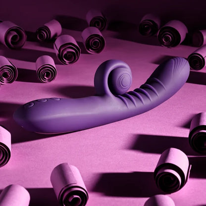 Playboy Curlicue Dual-Motor Rabbit Vibrator