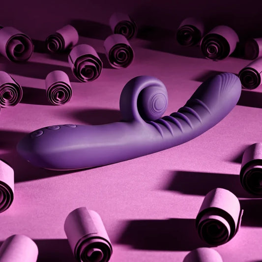 Playboy Curlicue Dual-Motor Rabbit Vibrator