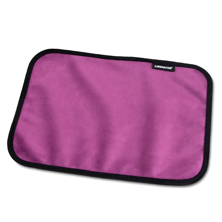 Liberator Fascinator Toy Pad – Compact Moisture Barrier Mat for Sex Toys and Lubes, 11" x 16"