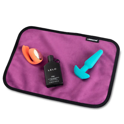 Liberator Fascinator Toy Pad – Compact Moisture Barrier Mat for Sex Toys and Lubes, 11" x 16"
