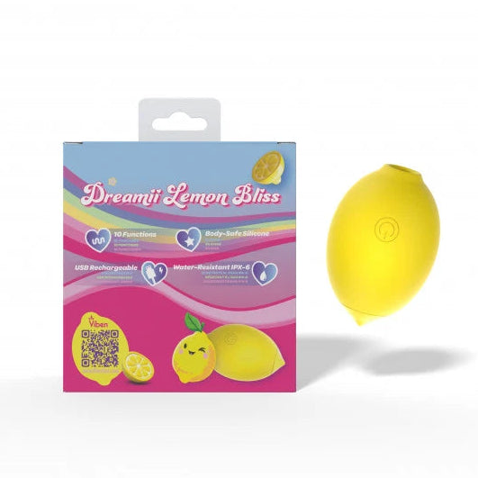 Viben Dreamii Lemon Bliss Vibrating & Suction Stimulator