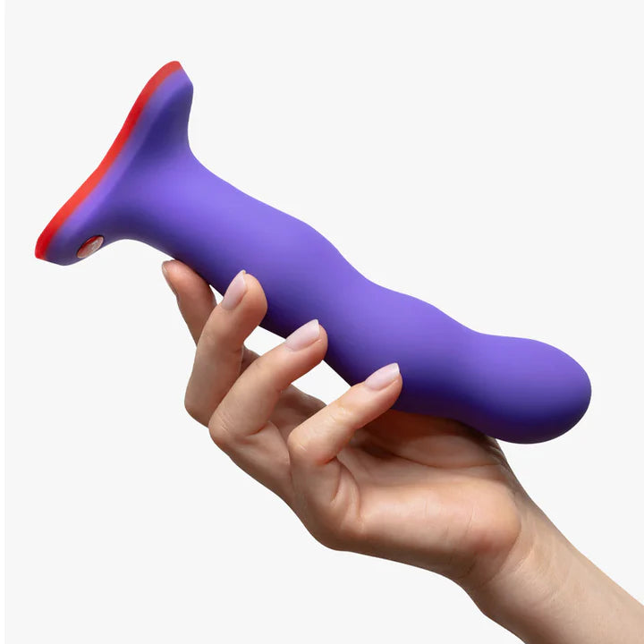 Fun Factory Bouncer Shake Dildo with internal weighted balls and suction base