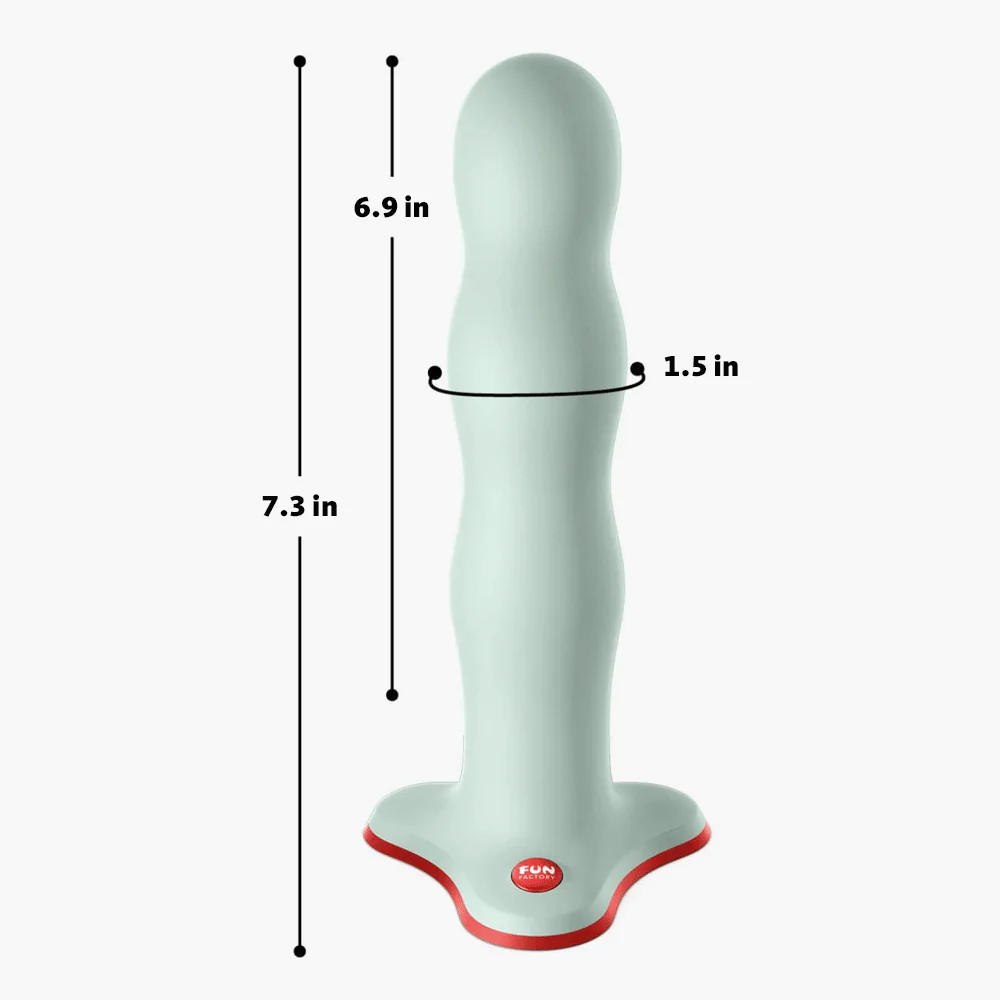Fun Factory Bouncer Shake Dildo with internal weighted balls and suction base