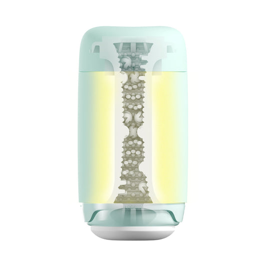 Tenga Puffy Male Masturbator - Mint Green