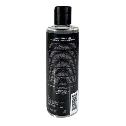 Elbow Grease H2O Maxxx Water Based Gel - 0.81oz/2.4oz/ 8.5 oz /16 oz