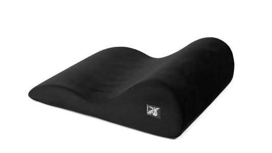 Liberator Hipster Sex Pillow - Black Microvelvet