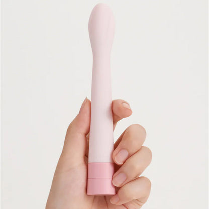 Lightweight pink vibrator with two vibration modes and waterproof body