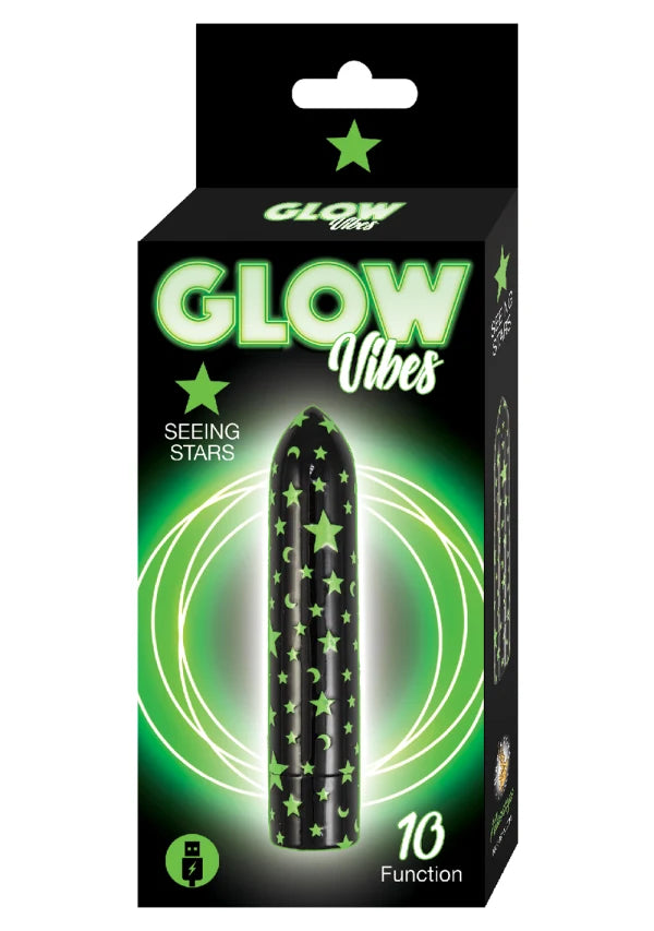 Nasstoys Glow Vibes Seeing Stars – Glow in the Dark Mini Star Vibrator