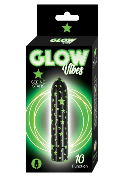 Nasstoys Glow Vibes Seeing Stars – Glow in the Dark Mini Star Vibrator