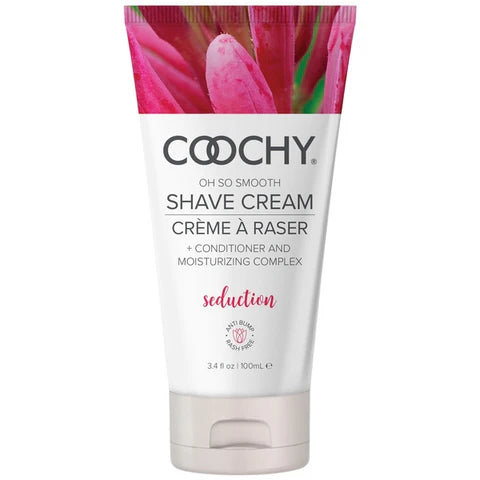 Coochy Shave Cream – Seduction - 3.4oz/7.2oz/12.5oz/32oz/0.5oz