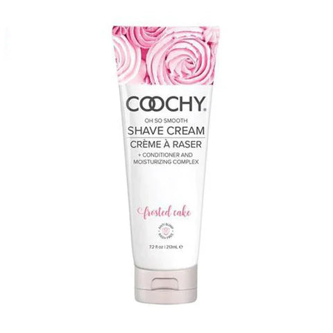 Coochy Shave Cream – Frosted Cake - 3.4 oz / 7.2 oz /1 2.5 oz / 32 oz / 0.5 oz