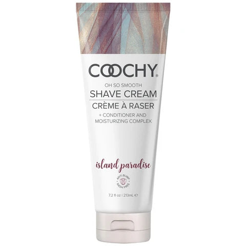Coochy Cream Island Paradise Shave Cream - 3.4 oz / 7.2 oz /1 2.5 oz / 32 oz