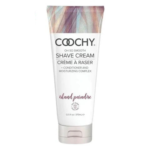 Coochy Cream Island Paradise Shave Cream - 3.4 oz / 7.2 oz /1 2.5 oz / 32 oz