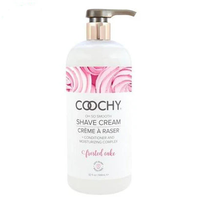 Coochy Shave Cream – Frosted Cake - 3.4 oz / 7.2 oz /1 2.5 oz / 32 oz / 0.5 oz