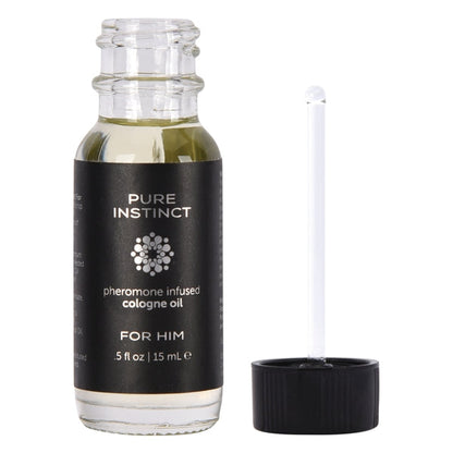 Pure Instinct – Pheromone Cologne Oil For Him (0.5 oz / 15 mL)