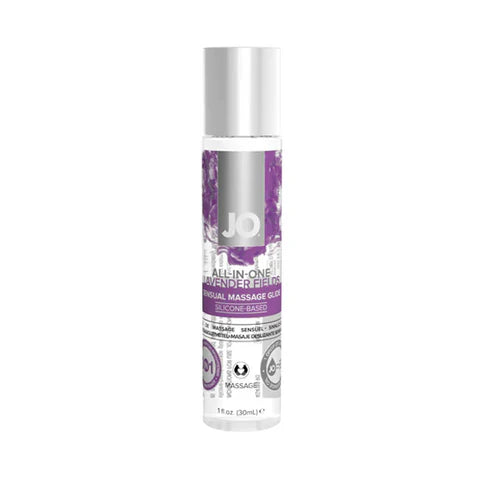 System JO Lavender Fields All-in-One Massage Glide – 1 oz / 4 oz