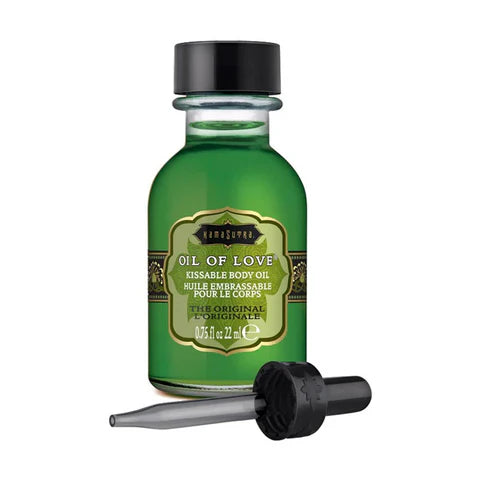 Kama Sutra Oil of Love Original – Kissable Warming Foreplay Oil