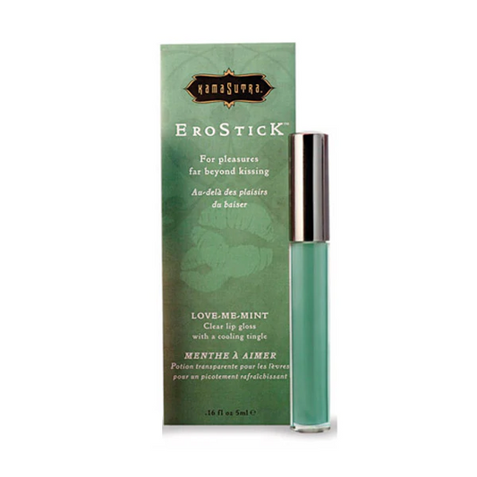 Kama Sutra Erostick Clear Lip Gloss - Mint