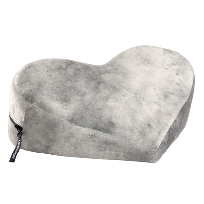 Liberator Ibiza Collection Heart Wedge – heart-shaped micro velvet sex positioning cushion for deeper penetration and comfort.