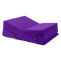 Liberator Wedge and Ramp Combo – stacked position support with plush black microfiber cover