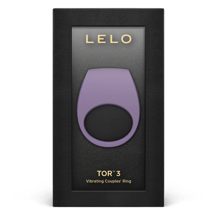 LELO TOR 3 – Rechargeable Waterproof Vibrating Couples Ring in Silicone