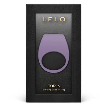 LELO TOR 3 – Rechargeable Waterproof Vibrating Couples Ring in Silicone