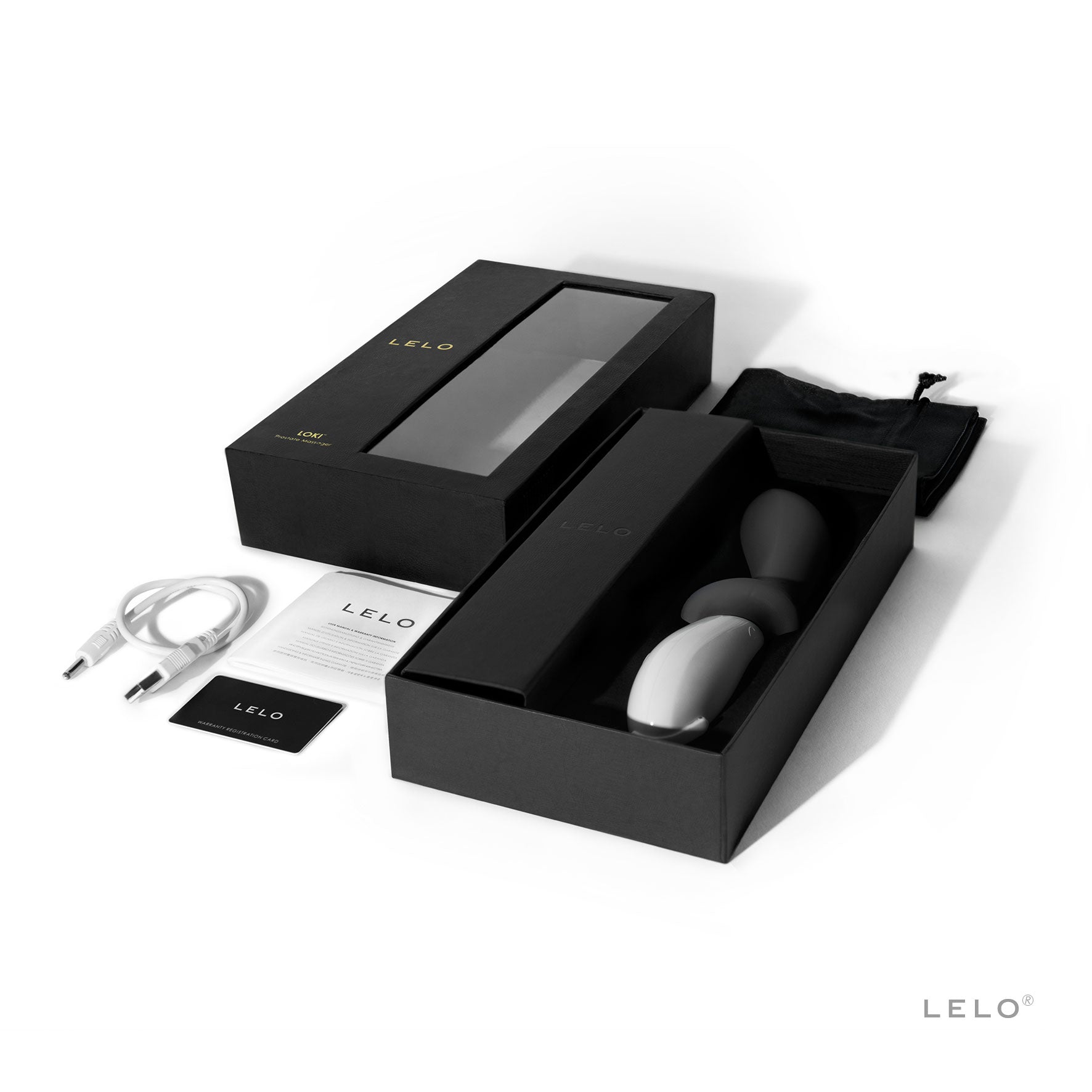 LELO Loki Prostate Massager – powerful vibrating P-spot toy in smooth silicone