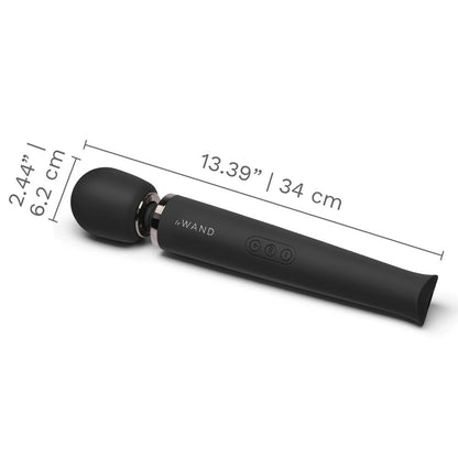 Le Wand Rechargeable Vibrating Massager in metallic finish