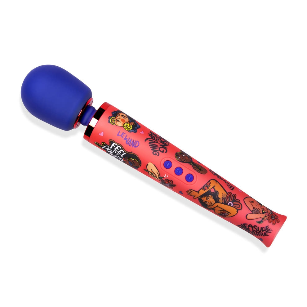 Special Edition rechargeable wand vibrator in full-size design