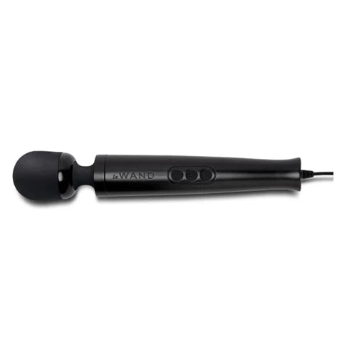 Luxury die-cast wand vibrator with corded power