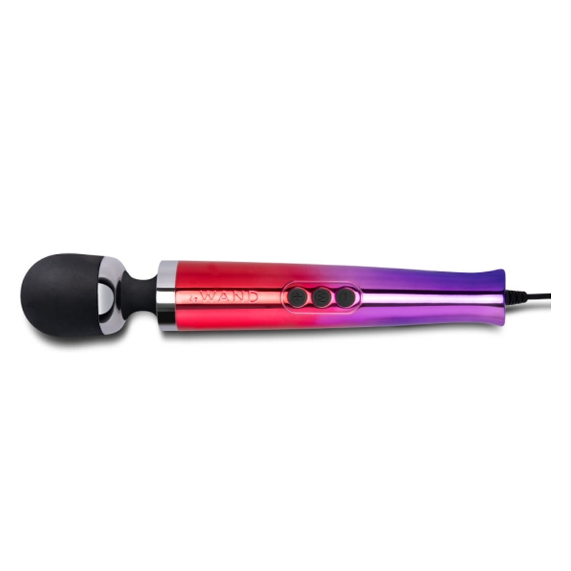 Le Wand Die Cast Plug-In Wand in silver metal finish