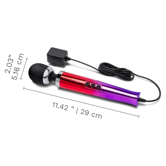 Premium plug-in vibrator with body-safe silicone head