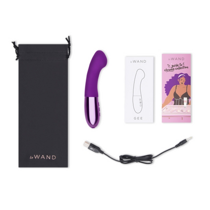 Le Wand Gee Vibrator – Dark Cherry G-Spot Vibrator