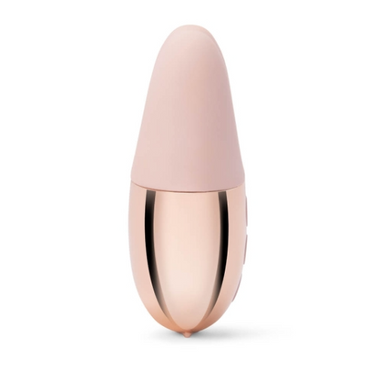 Compact rechargeable clitoral stimulator with 15 modes
