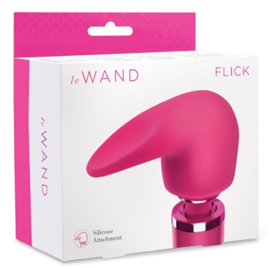 Le Wand Flick Flexible Silicone Attachment – Oral-Inspired Wand Add-On