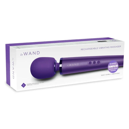 Award-winning powerful wand vibrator with 10 speeds and 20 patterns