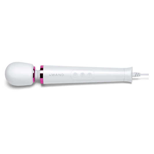 Le Wand Powerful Petite Plug-In Wand with flexible silicone head