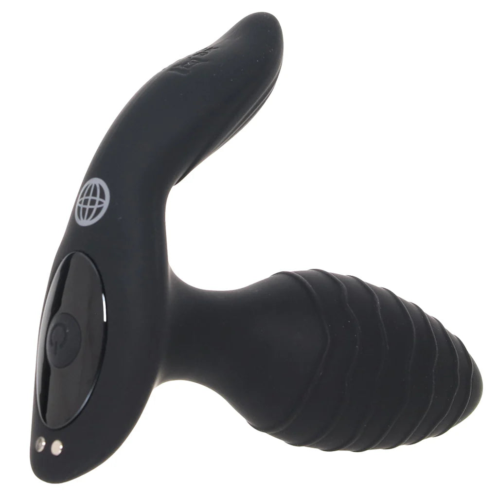 Pipedream Elite Gyro-Milk Pro automated gyrating prostate massager with remote