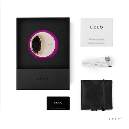 Lelo Ora 3 Oral Stimulator - Deep Rose