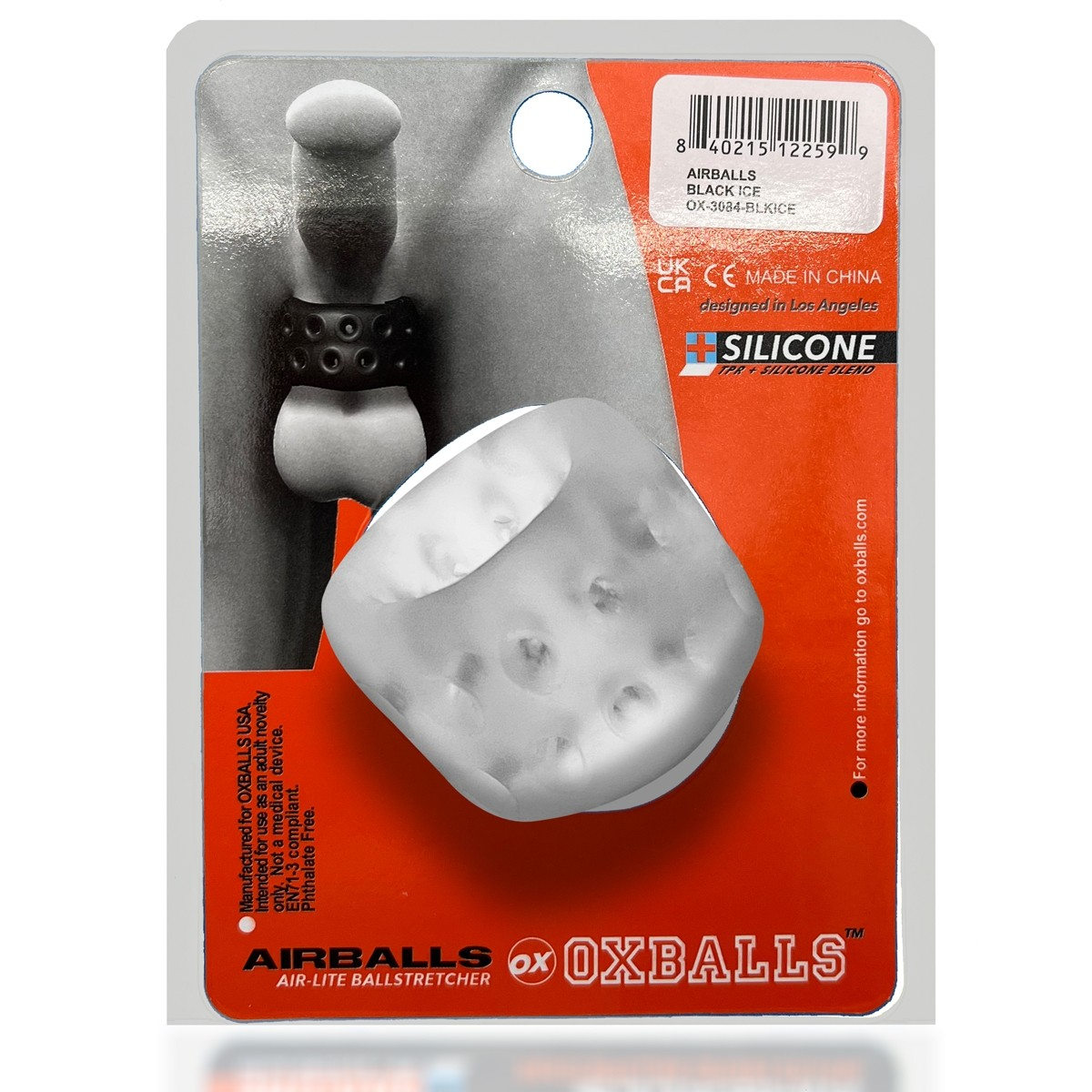 Oxballs Airballs Air-Lite Vented Ballstretcher - Various Colors