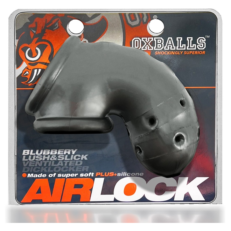 Oxballs Airlock Chastity Cage - STEEL
