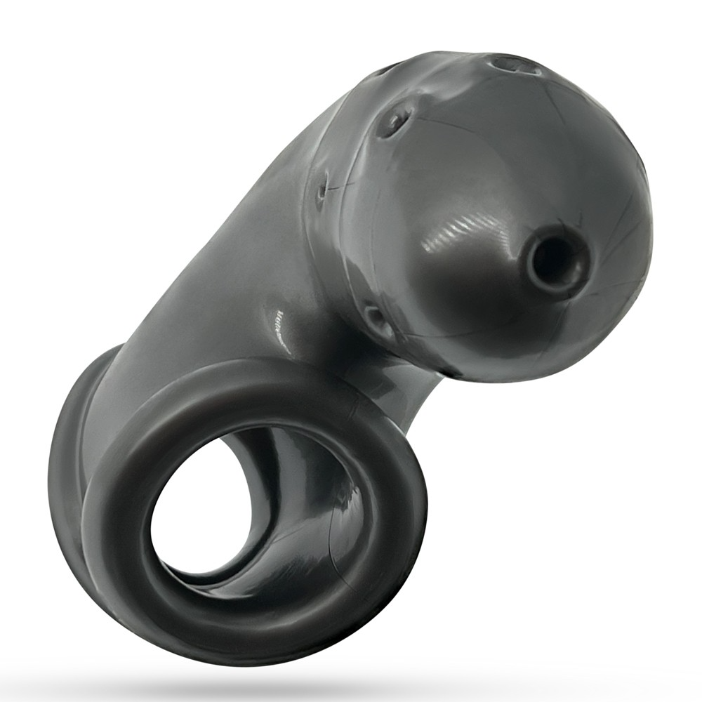 Oxballs Airlock Chastity Cage - STEEL