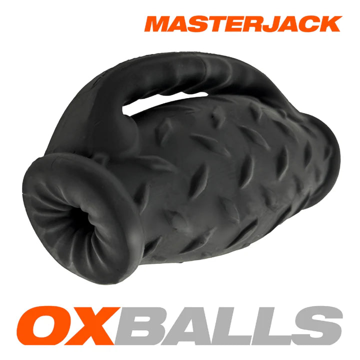Oxballs Masterjack dual-entry handle grip stroker 
