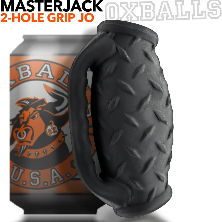 Oxballs Masterjack dual-entry handle grip stroker 
