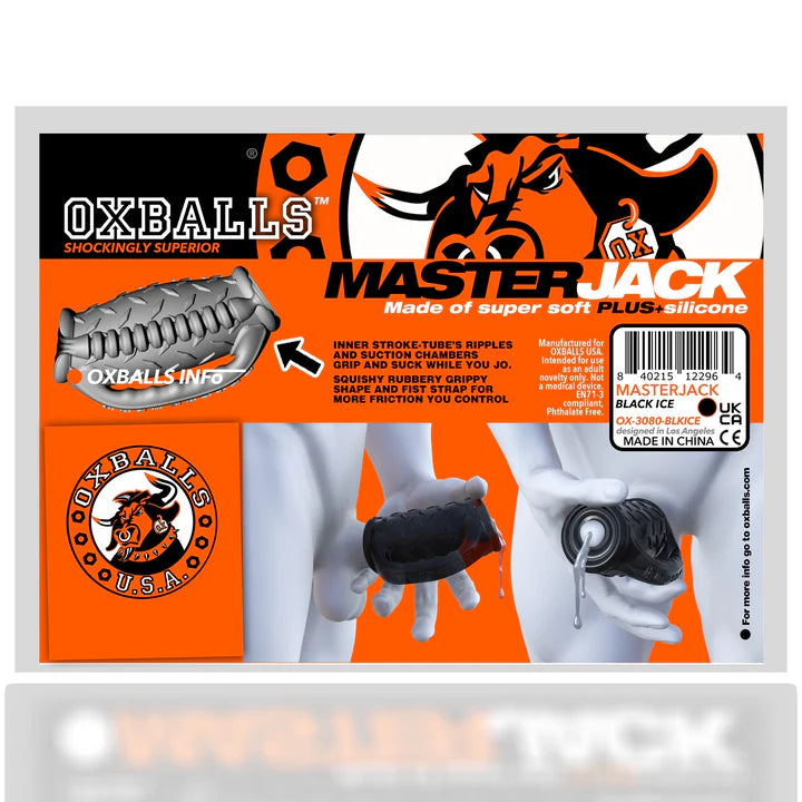 Oxballs Masterjack dual-entry handle grip stroker 