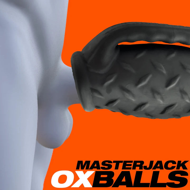 Oxballs Masterjack dual-entry handle grip stroker 