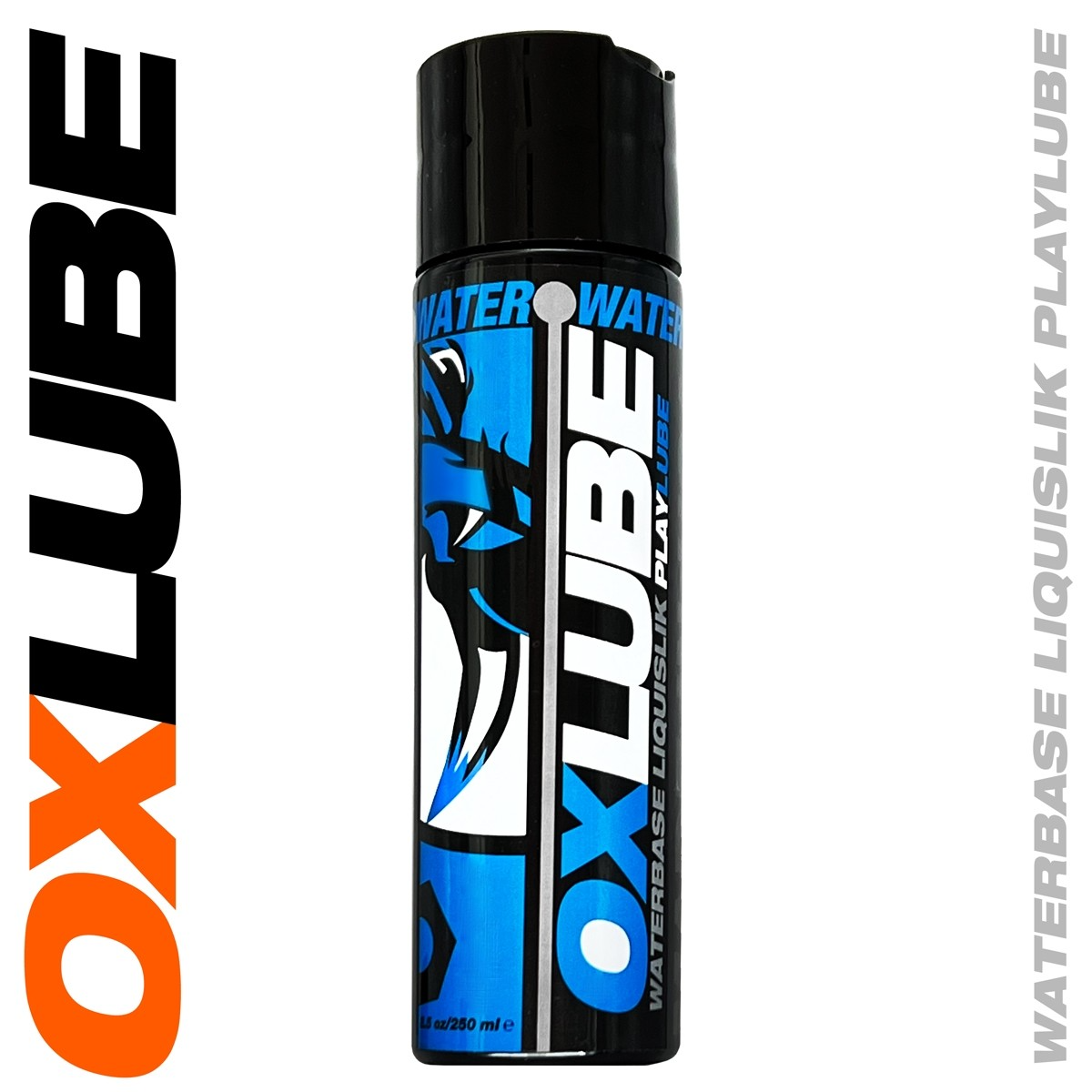 Oxballs Oxlube Waterbase Liquisilk Playlube – 4.4 oz / 8.5 oz